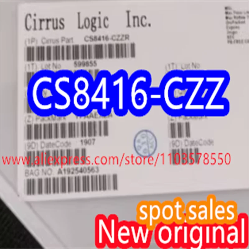 10PCS  Brand new original CS8416-CZZR CS8416 package TSSOP-28 audio processing IC chip 8416-CZZ