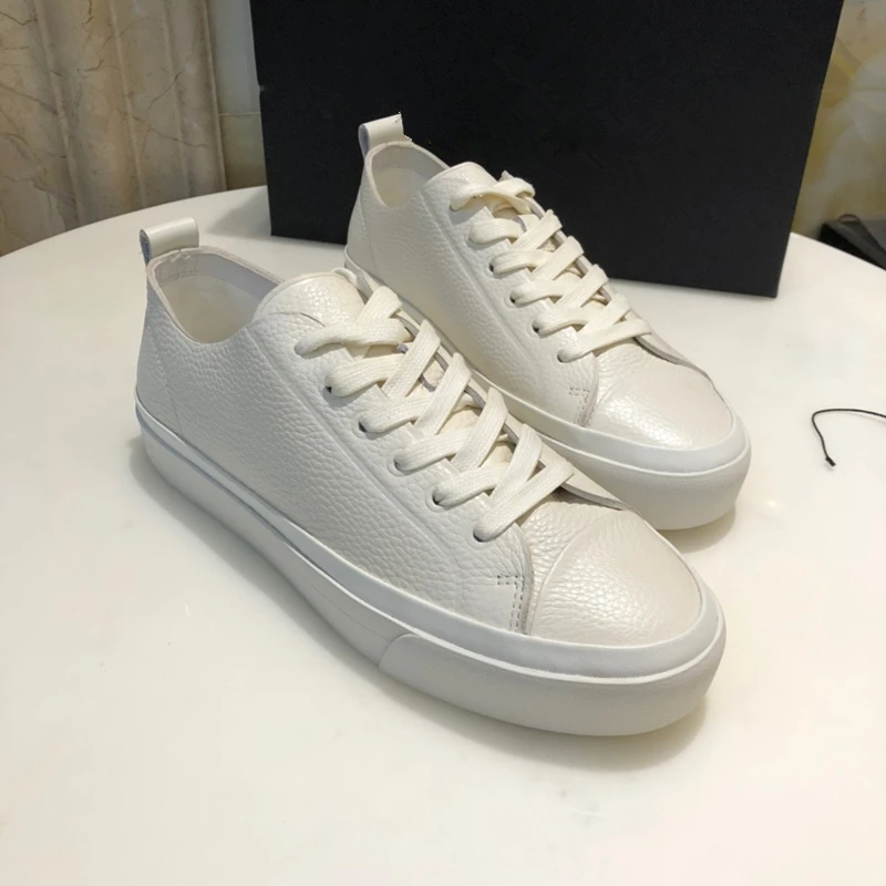Jenny&Dave 2024 Spring Summer Fashion Blogger Sneakers Shoes Women White Casual Vulcanized Shoes Comfortable Soft