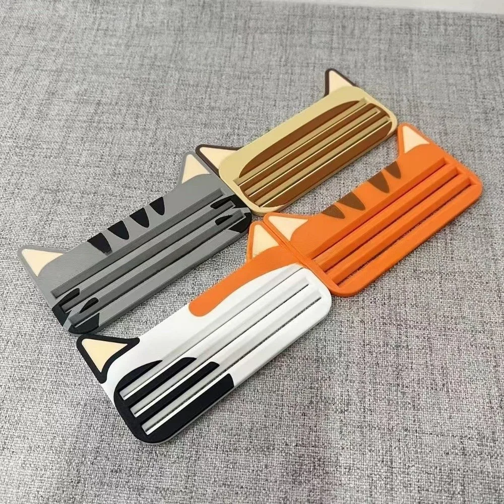 Multifunction Cat Food Pouch Scraper Reusable Manual Press Toothpaste Dispenser Leftovers Extraction 3D Printed