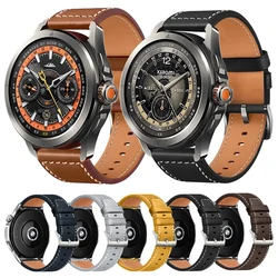 22mm Leather Strap For Xiaomi Watch S4 Sport Watchbands For Xiaomi mi Watch Color 2/Watch 2 Pro/Mi S1 Active S3 S2 Sports Correa
