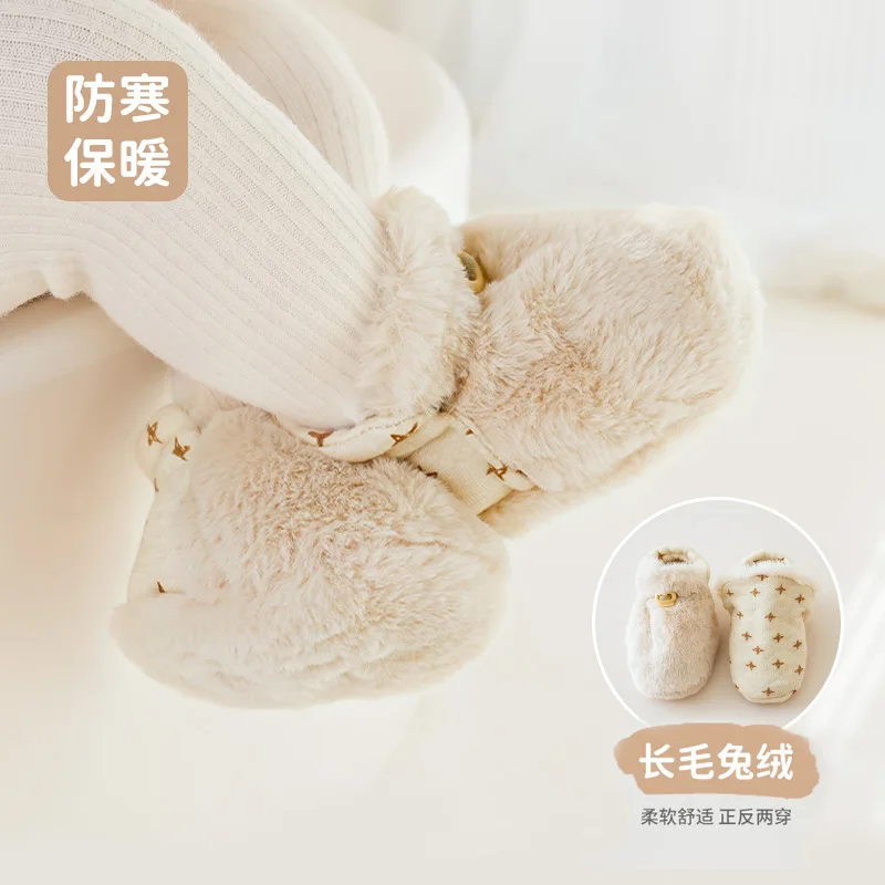 بوتاس 2025 شتاء جديد للأطفال حذاء من الجلد بسيط متعدد الاستخدامات أحذية قطنية للفتيات الراحة المضادة للانزلاق الطفل مشوا لأول مرة Zapatos De Mujer #2