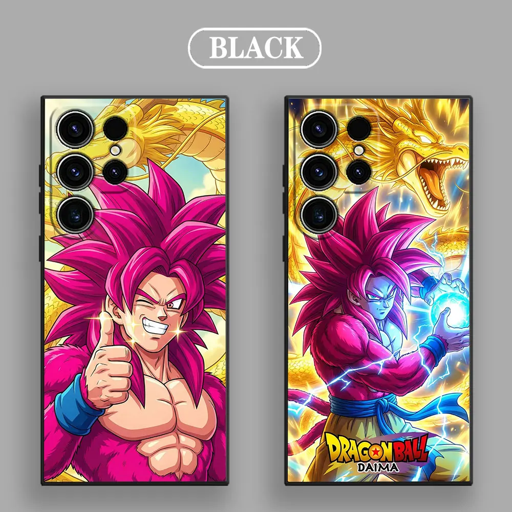 DragonS B-Ball Goku SSJ4 Phone Case For Samsung Galaxy S25 S24 S23 S20 S21 FE S26 S22 Ultra 5G S26 Plus S25FE Soft Silicon Cover view 2
