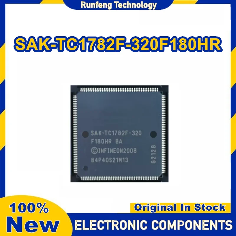 SAK-TC1782F-320F180HR SAK-TC1782F K-TC1782F-320 F180HR BA QFP176 32-bit IC chipset New Original in stock