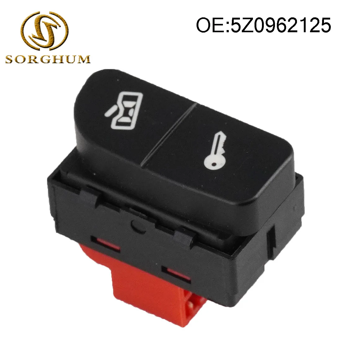 

Sorghum 5Z0962125 5Z0 962 125 New Front Left Central Door Locking Switch Button For VW Fox 2004-2010