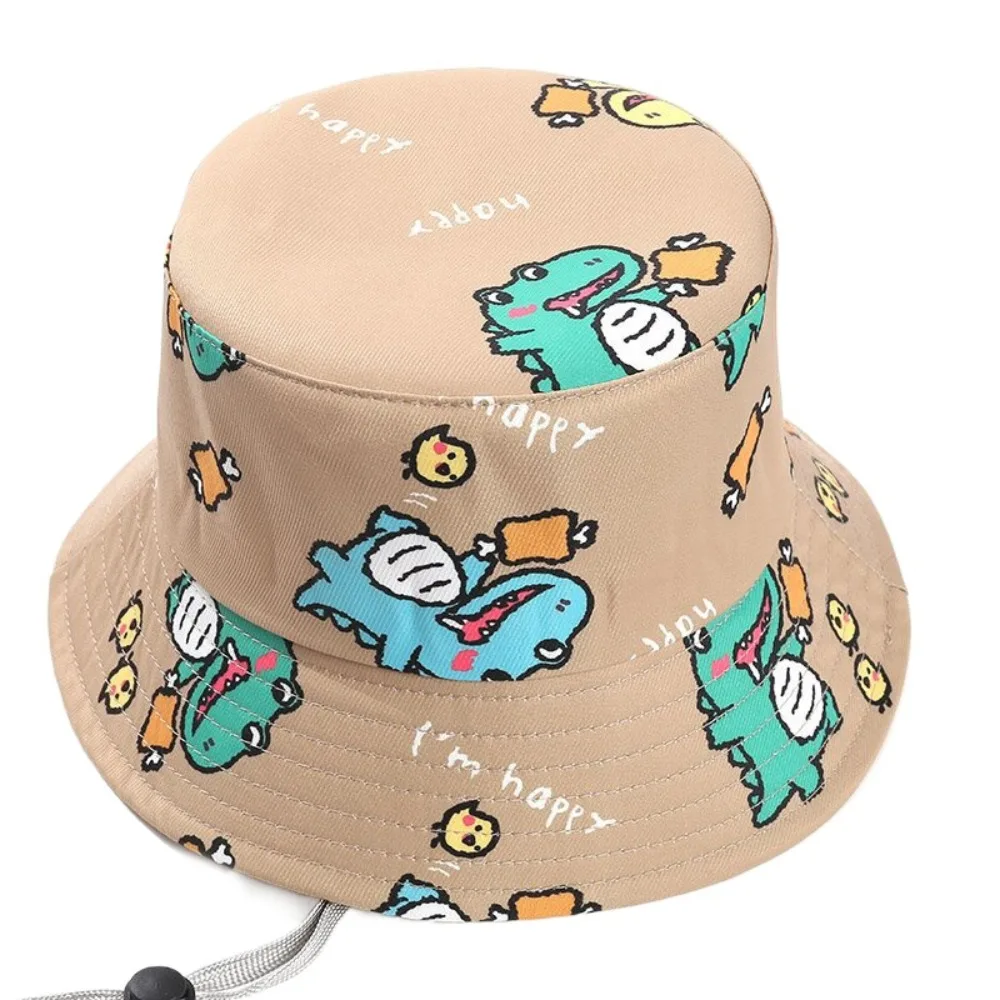 

New Sun Shading Fisherman Hat UV Protection Casual Baby Sun Hat Breathable Cartoon Children's Cap