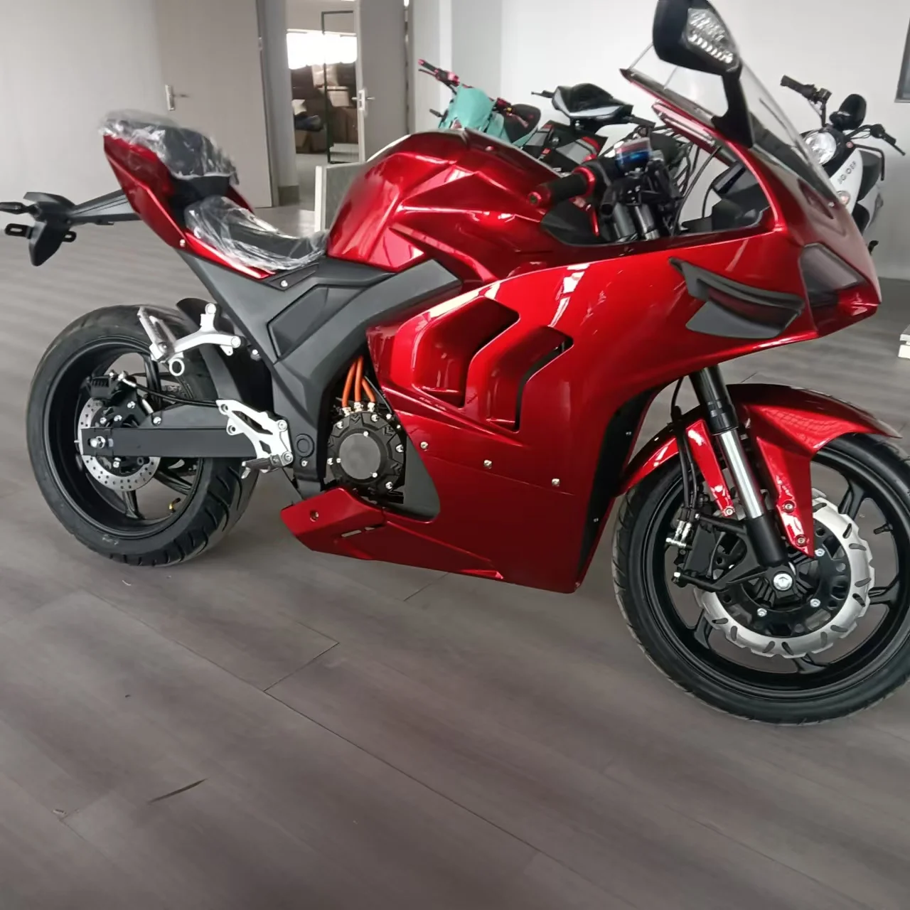 2024 Newest Fast Speed 72V Electric Moto 5000W Central Chain Motor V4 S Adulto Electrica Motorcycle
