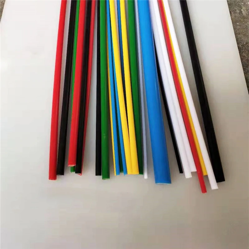 2x colorful POM nylon rod diameter 3-50mm Blue red yellow green white black Hard Plastic Polyoxymethylene rod stick length 500MM