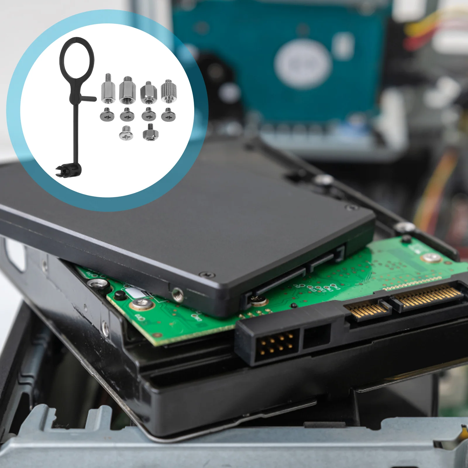 

M2 Solid State Drive Screw Set Improve Computer Performance SSD Mounting Kit Hard Disk Desktop Accessory Alloy