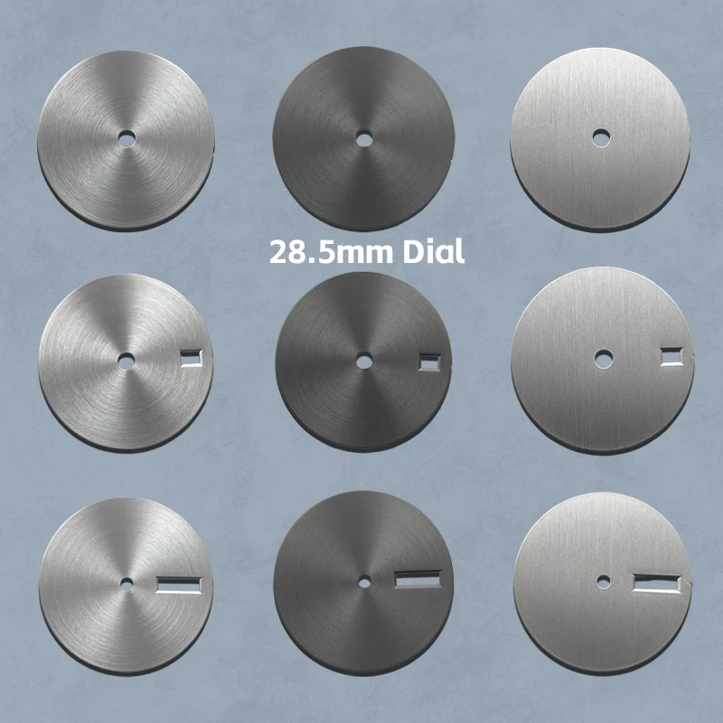 Esfera de 28,5 MM de diámetro, adecuada para montaje NH35/NH36, accesorios de caja de modificación de superficie mecánica DIY.