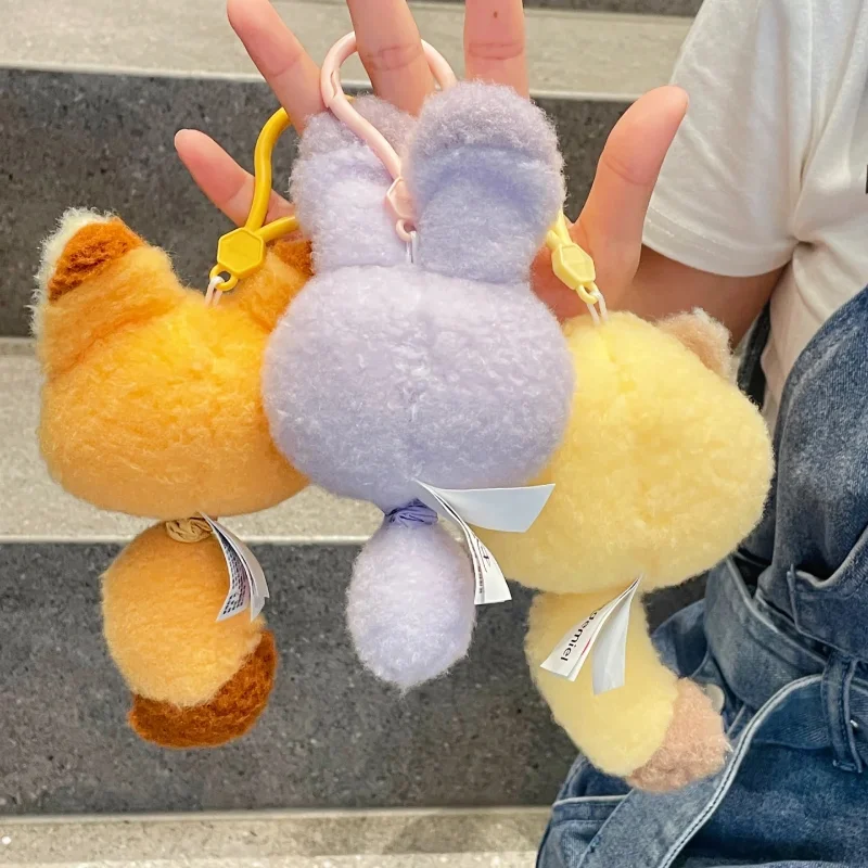 Echte Disney Zootopia Judy Nick pluche sleutelhanger authentieke rugzak hanger cadeau voor meisjes knuffeldier speelgoed knijpen decomprimeren