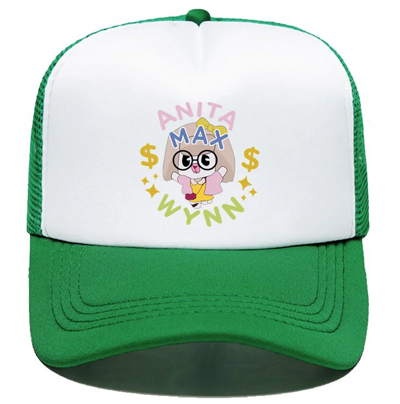 Trend ige anita max wynn Schaum Trucker Hut niedlichen Mesh Snapback Caps Junge Mädchen Sonne Strand Baseball Cap weibliche Sommer atmungsaktives Visier – Detail 15
