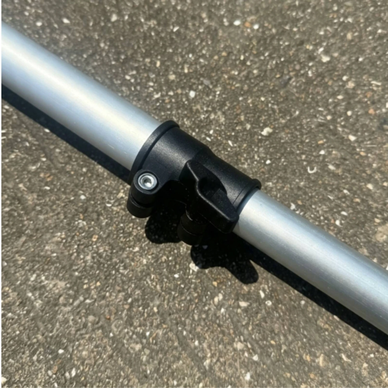 Outboard Motor Extension Handle Corrosion Resistant Boat Tiller Extension with Rubber Grip Marine Accessory Ergonomic