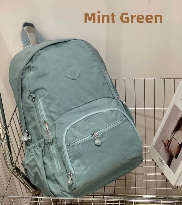 

Water-Resistant Outdoor Bapa Men's Cuter Bag Women's Multi-ket College Student Bookbag Can Be Mounted on Lage