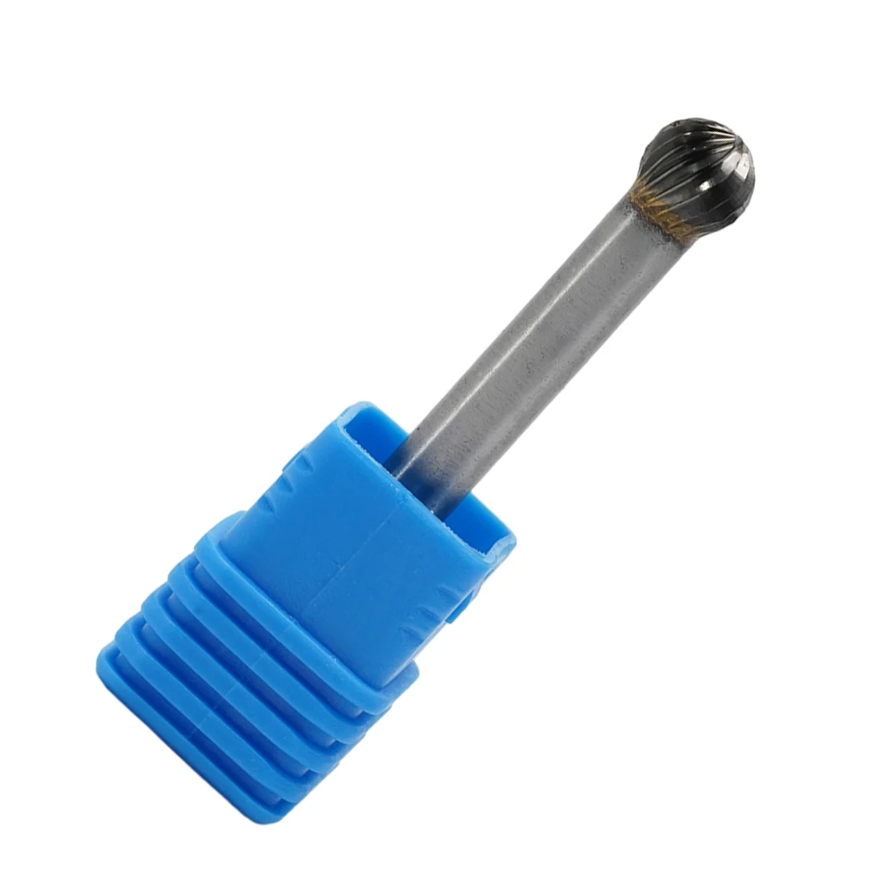 Single Cut Carbide Rotary Burr for Die Grinding Optimized for High Efficiency in Metal and Non Metal Applications