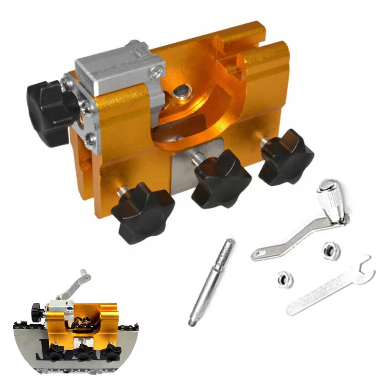 Hand-Shake Chain Grinder Household Manual Grinding Tool Electric Chain Chain Saw Sharpener Portable Chain Grinder