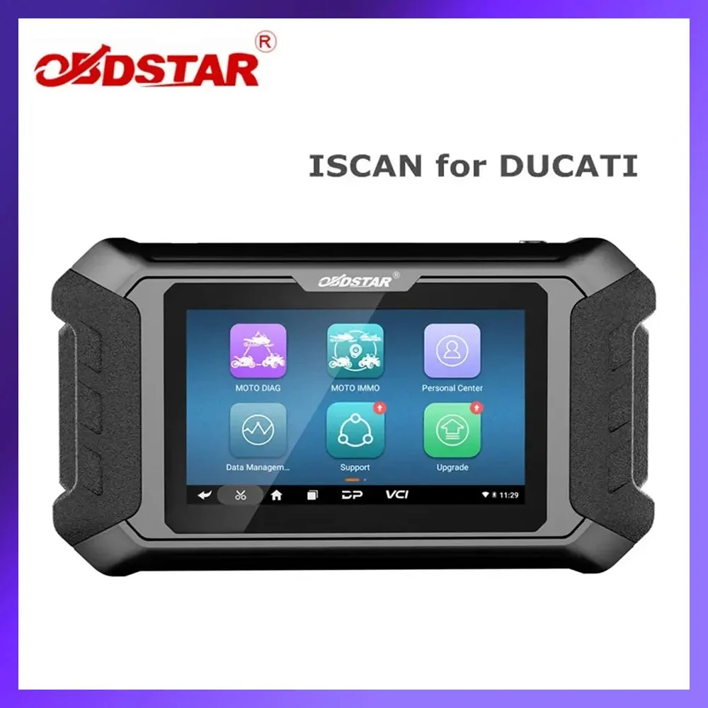 

OBDSTAR iScan for DUCATI Motorcycle Diagnostic Tool Support IMMO Programming with Multilanguages