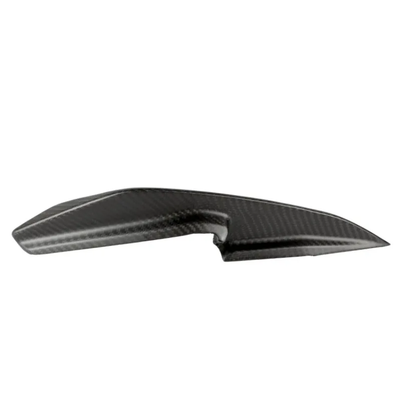 Automotive exteriors, front bumper air knife refits, dry carbon fiber