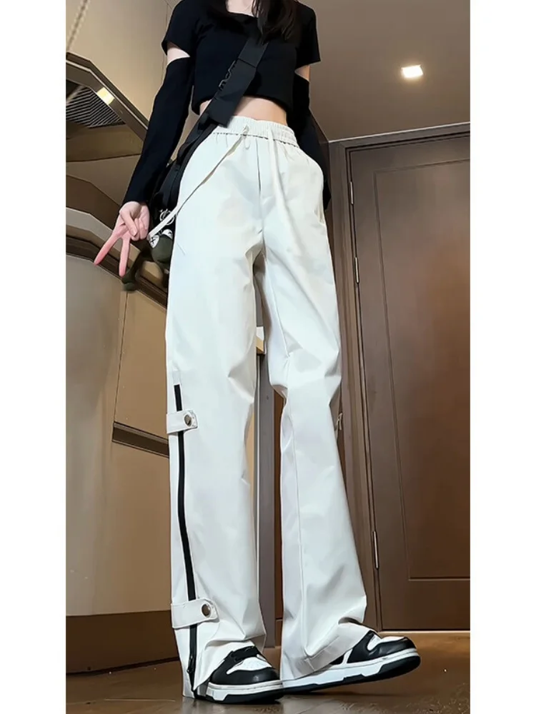 

Мужские рабочие брюки-карго Cleanfit на молнии для активного отдыха, прямые, повседневные, весна 2025, молодежные, для активного образа жизни