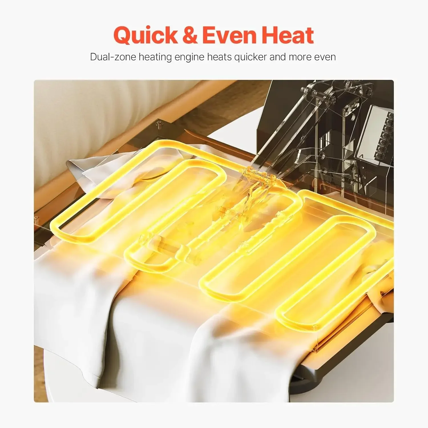 

(XMSJ-Hot) Термопресс 15x15, термопресс высокого давления для футболок, профессиональный выдвижной термопресс для сублимации, Vi