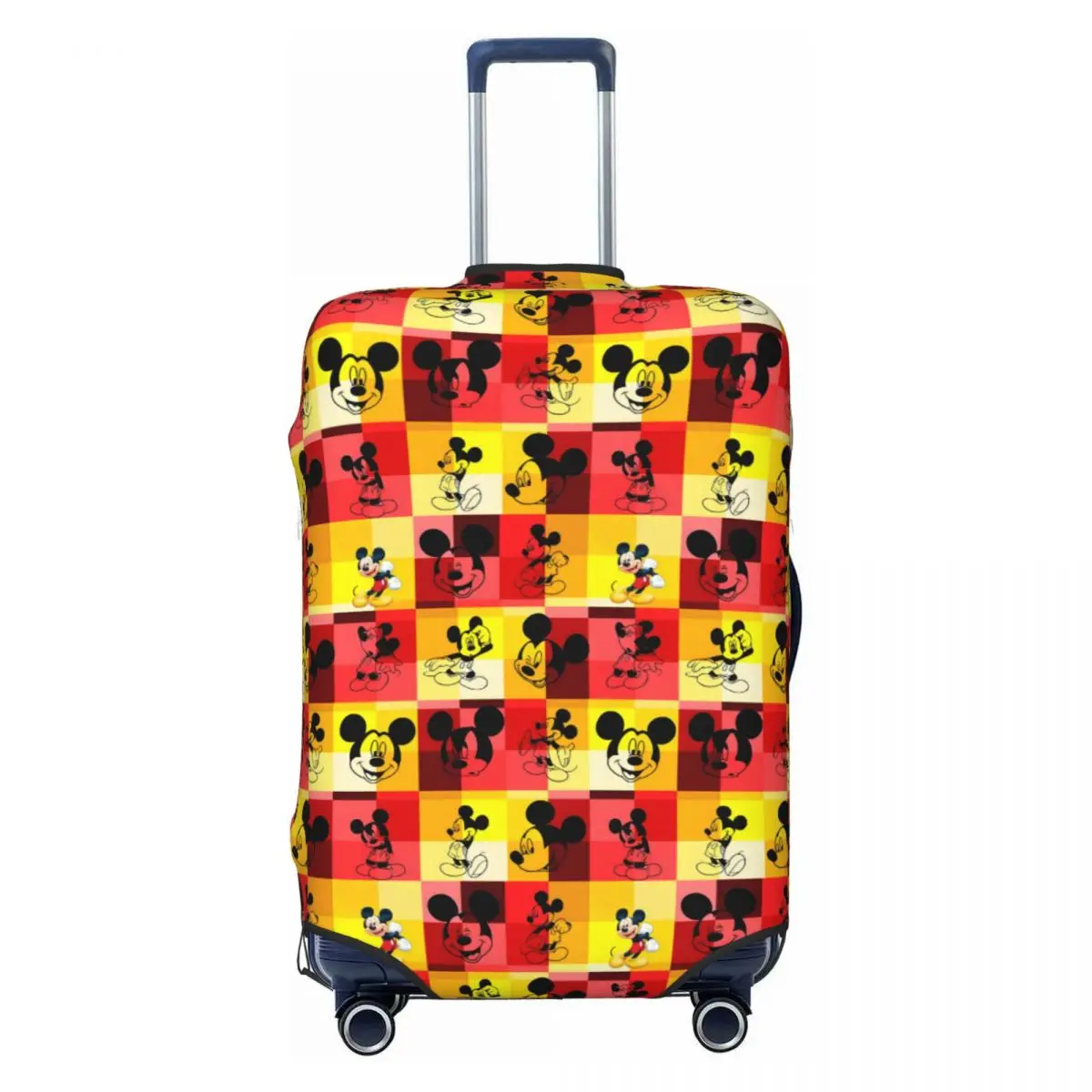 

Custom Mickey Mouse Suitcase Cover Washable Classic Cartoon Movie Pattern Luggage Protective Covers for 18-32 inch