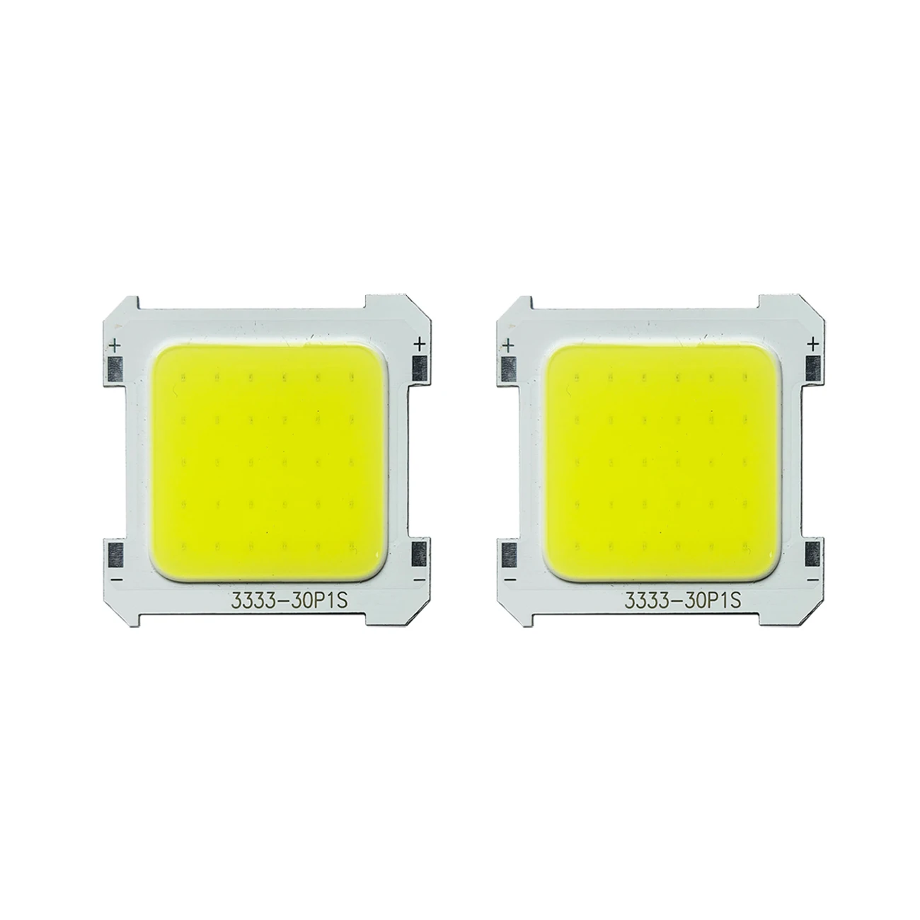 High Brightness 5W 3V COB LED Beads 2PCS White Integrated Lamp for Portable Camping Light