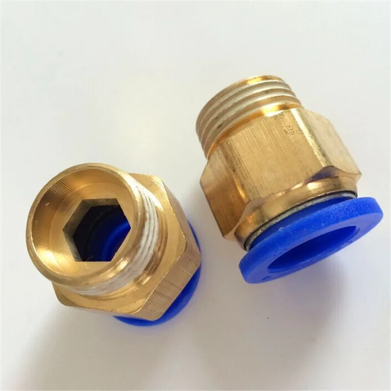 

20 шт. 6 мм трубка 1/4 "BSP с наружной резьбой, быстрый разъем, пневматические воздушные фитинги, оборудование, пневматические компоненты, разъем для оборудования