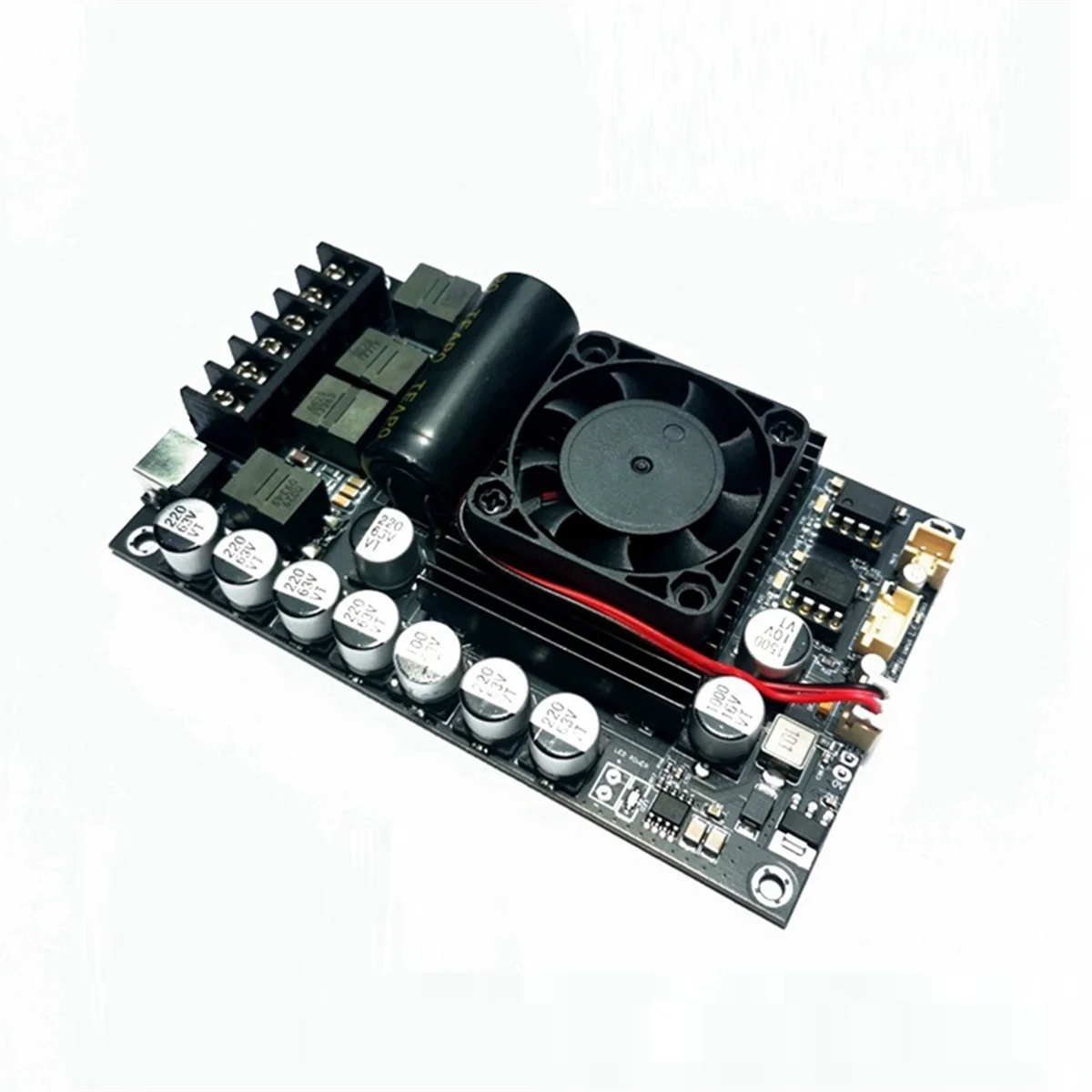 A07I TPA3255 Digital Amplifier Board 600W High-Power 300W + 300W Dual-Channel Stereo Low Noise HIFI Audio Amplifier Board