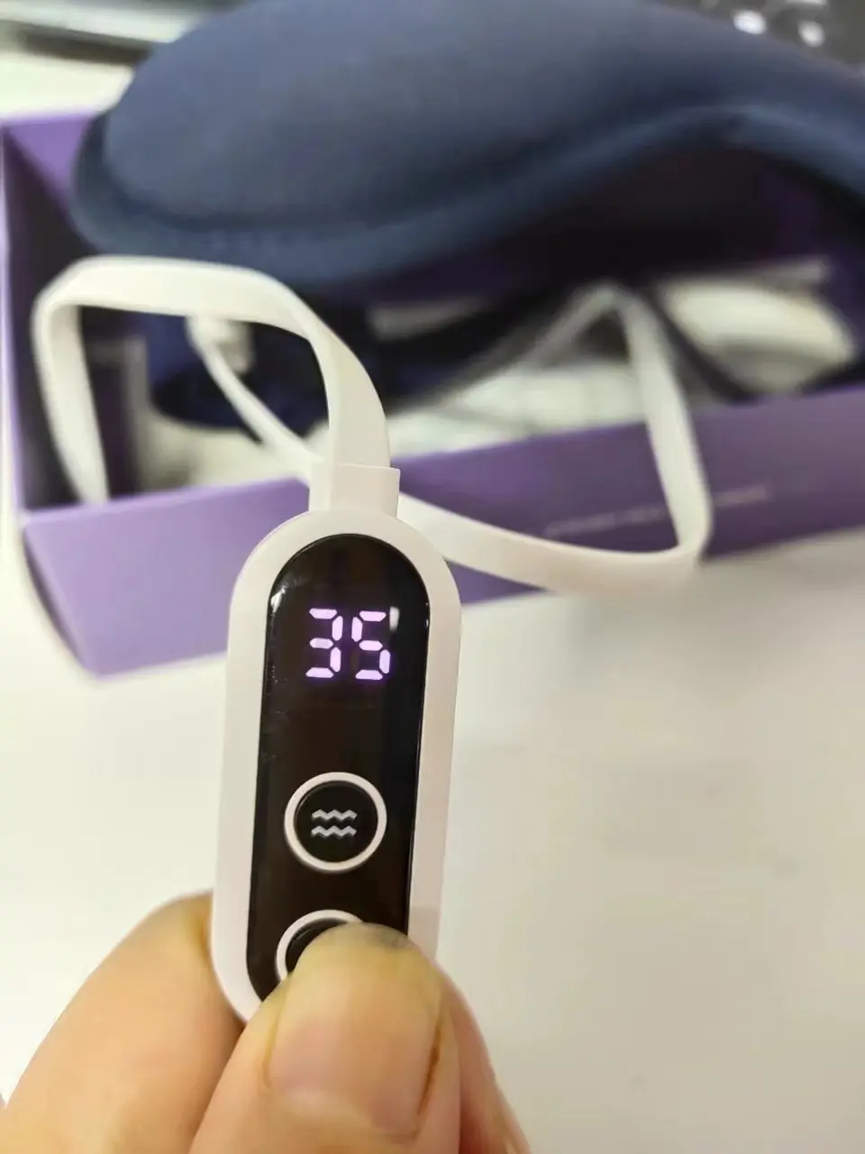 

Electric Steam Dry Eye Relief Mask Massager Vibration Silence 3D Thermal Massage Glasses for Eyes Hot Compress, Sleep Shading