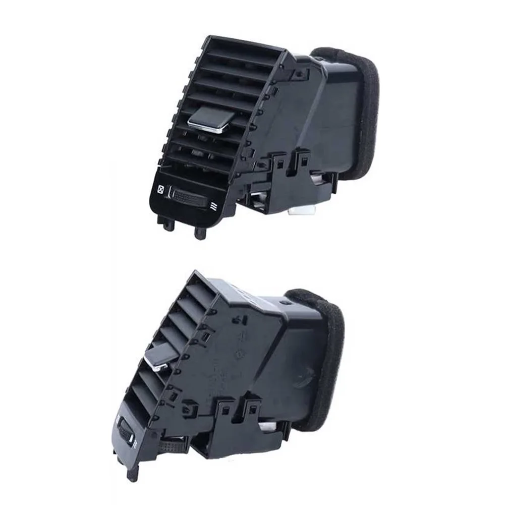 Dashboard Outlet Center Air Vent Plug-and-play Installation Color-stable Plastic Resists Cracking Black Dashboard Repair