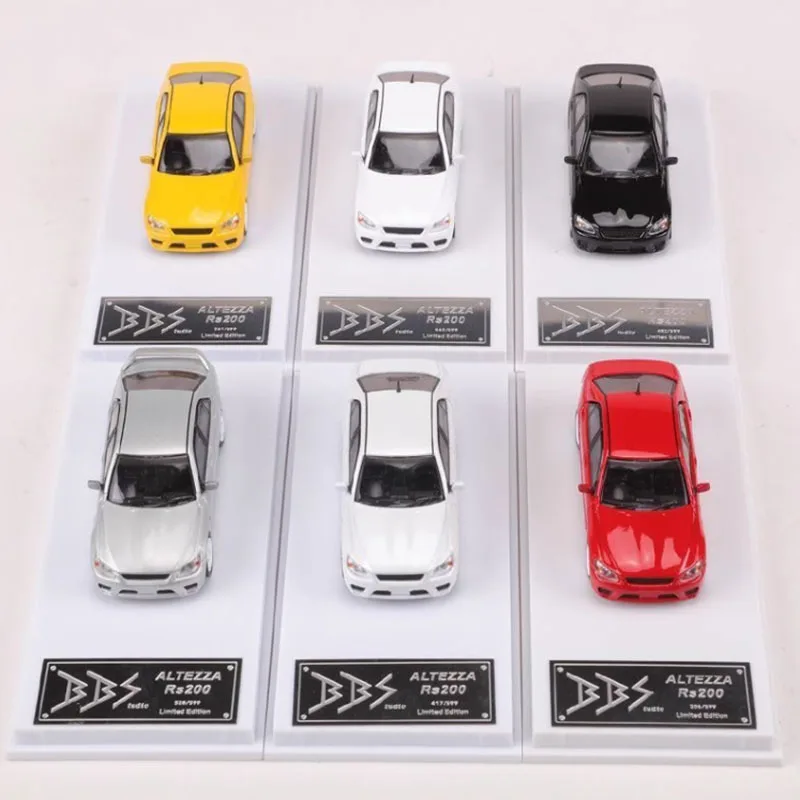 

BBS масштаб 1:64 Toyota RS200 SXE10, имитация сплава, модель автомобиля, статическая коллекция, украшенные праздничные подарки, игрушки, сувенирный подарок