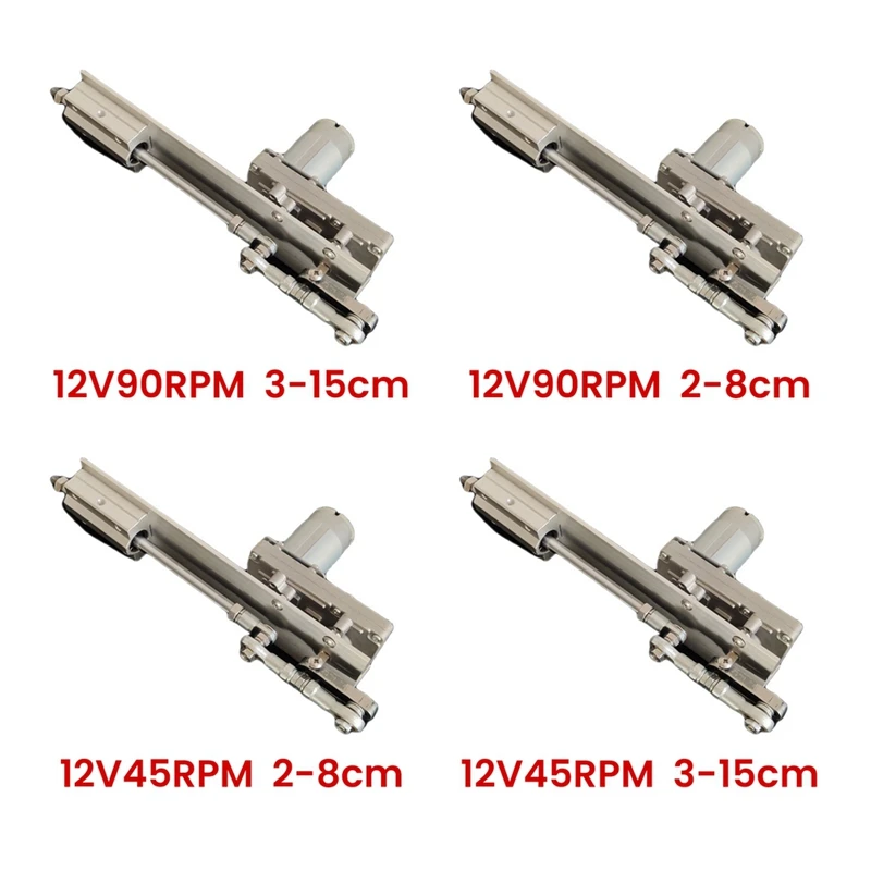 

Телескопические линейные приводы Двухтактный двигатель Journey 12V90 2-8 см Journey DC 12V Двигатель с возвратно-поступательным циклом Вилка европейского стандарта