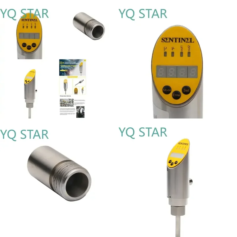 Durable Water Pipe Temperature Sensor for Accurate Control for HVAC Systems Plumbing Monitoring Industrial Automation
