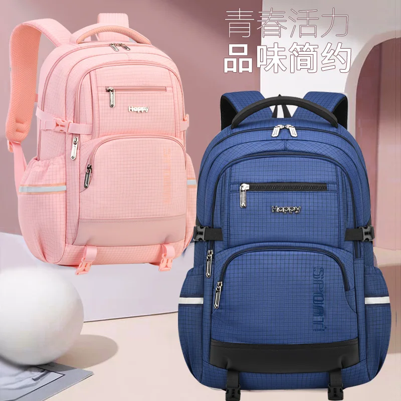Teenage Boys Girls School Bags High Middle School Students Schoolbag Outdoor Travel backpack Big Student Laptop Backpack Bookbag