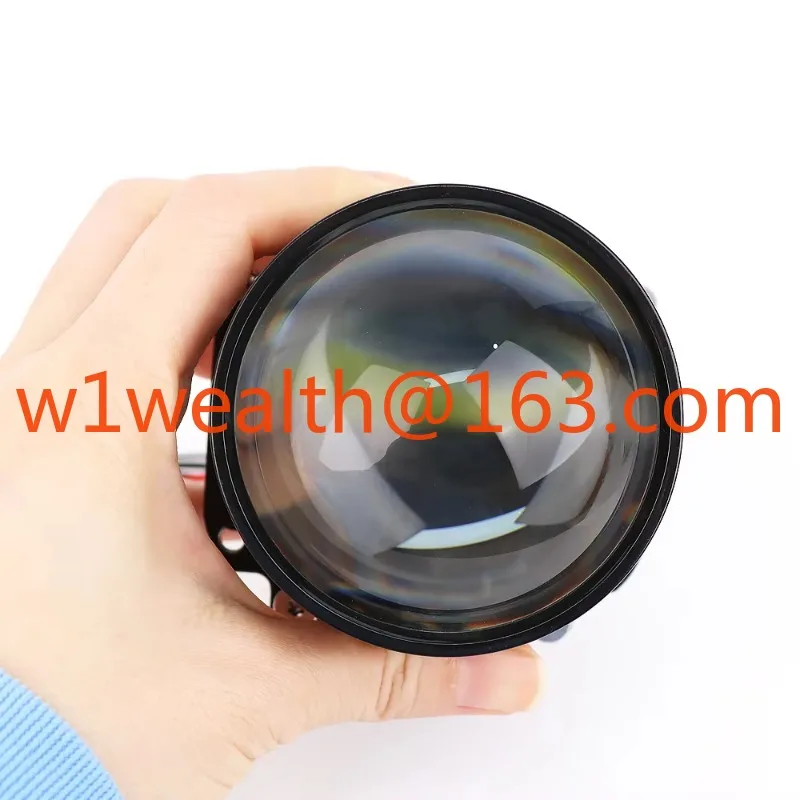 Bi Led 2.5 Inch Double Lamp Cup New Light Type 55W 6000K with Imported CSP Chip Bi Led Headlight Projector