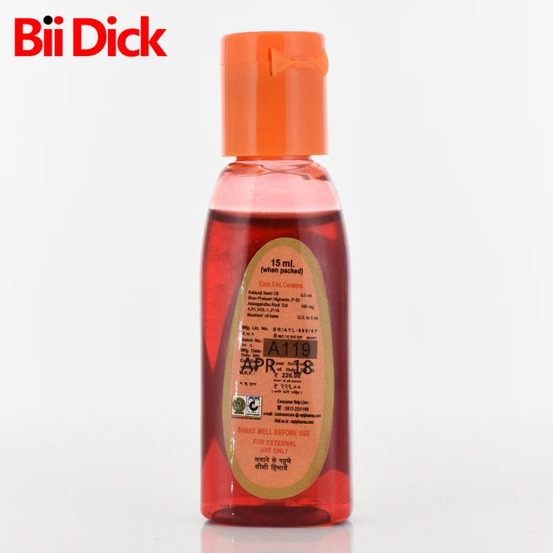 1Pc Saandhha Oil Indian God Lotion Men Enlarge Cock Cream Erection Spray Big Dick Enlargement Massage Gel Increase Growth 15ML