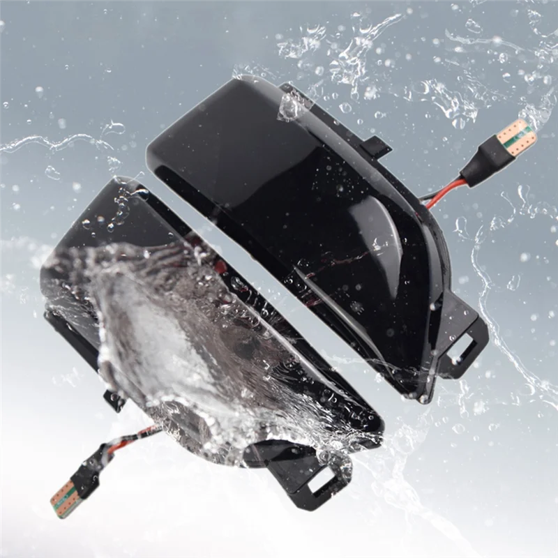 أضواء البور-مرآة ABS إشارة LED مؤشر الأضواء الساطعة لفورد رودستر رينجر T6 2012-2019
