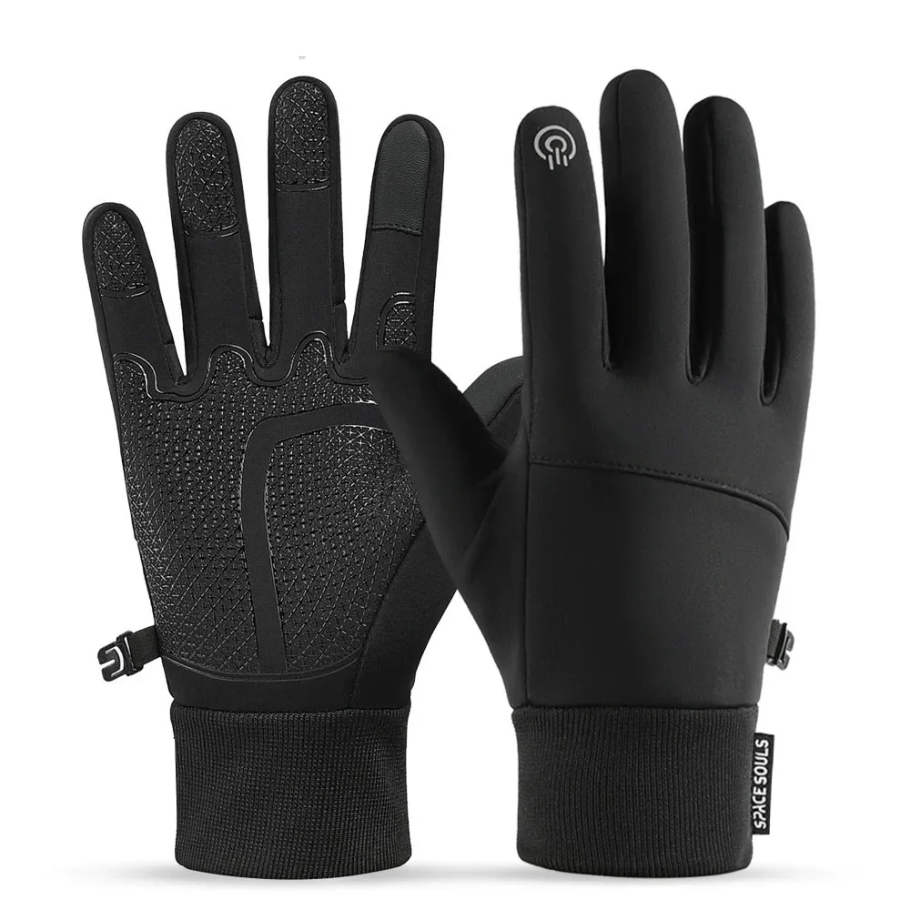 AliExpress NONE Winter Warm Gloves Men's Women's Touch Screens Windproof Gloves Outdoor Sports Running Skiing Cycling Fishing Gloves