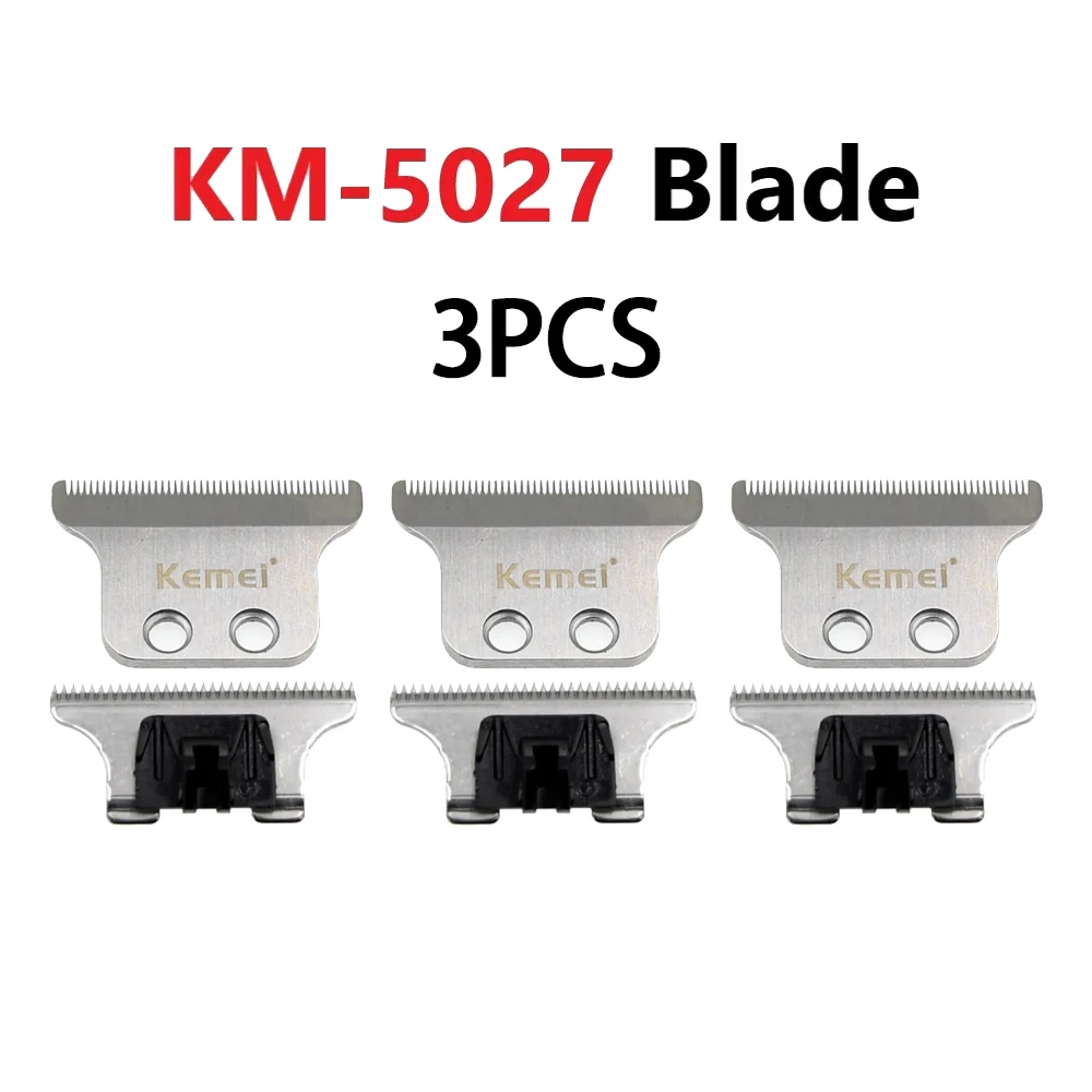 Kemei Haarschneidemaschine KM-5027 oder Klingentrimmer für Männer, einstellbare Geschwindigkeit, LED, digitaler Haarschneider, Schnitzschneidemaschine, Elektrorasierer