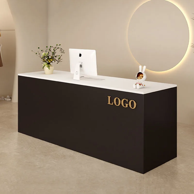 

Bar Shop Reception Desks Modern Beauty Luxury Hotel Restaurant Display Reception Desks Design Mostrador Commercial Furniture