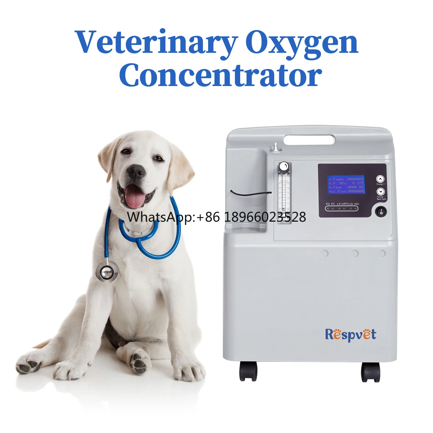 Veterinary Oxygen Concentrator Supply O2 for Anesthesia Machine Surgery