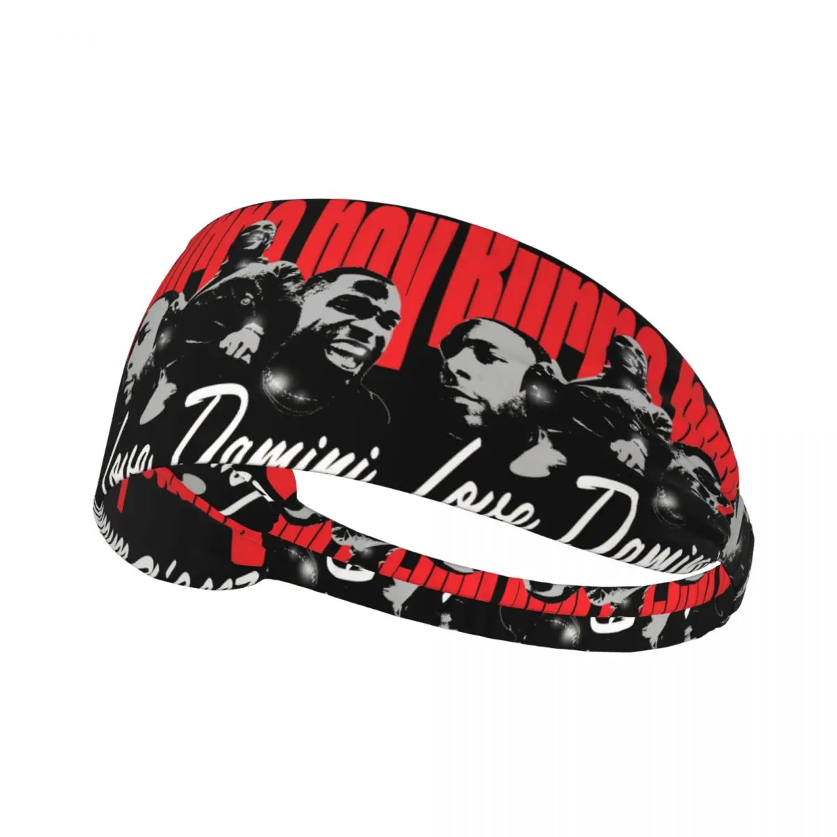 

Custom Burna Boy Nigerian Singer Sports Sweatbands for Workout Quick Drying Headband Men Women