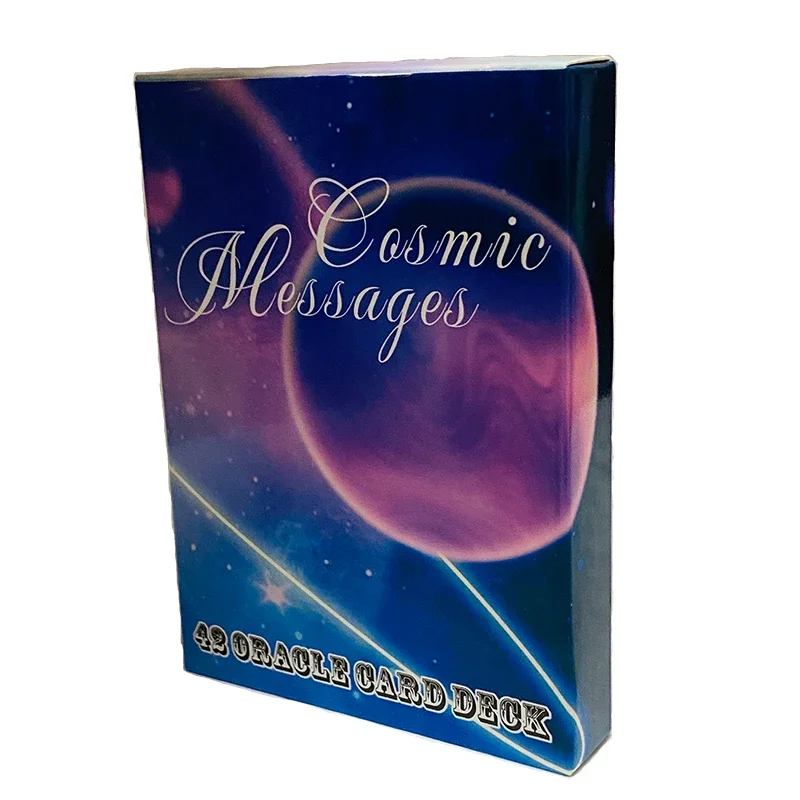 Cosmic Messages Oracle Cards A 42 Oracle Cards Deck Twin Flame Love Message Prophecy Keywords Divination