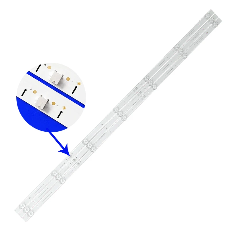 

Новые 3 шт./компл. светодиодные ленты для 43 телевизоров RCA RTR4361-D-CA