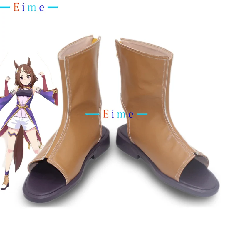 

Game Pretty Derby Tsurumaru Tsuyoshi Cosplay Shoes PU Shoes Halloween Carnival Boots Cosplay Props Accessories Custom Made