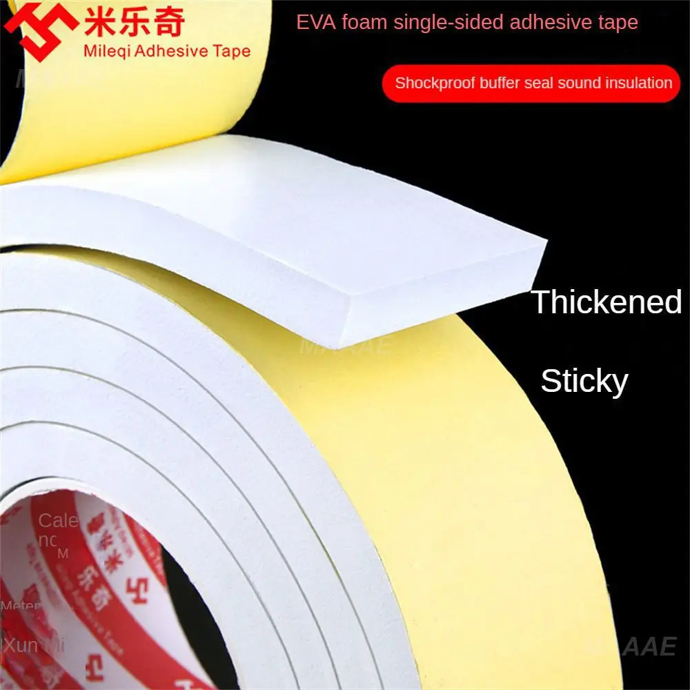 Sponge Glue Single-sided Insulation Eva 2m Hardware Factory Direct Sales Mute Adhesives Sponge High-stick Sealers