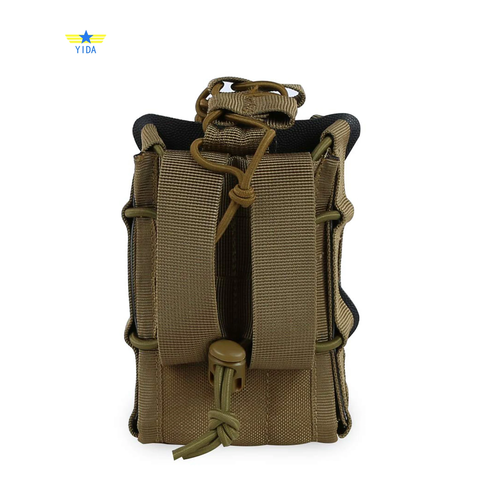 タクティカルモール シングル/ダブル オープントップ マガジンポーチ M4 M14 M16 AR15 G36 マガジン用