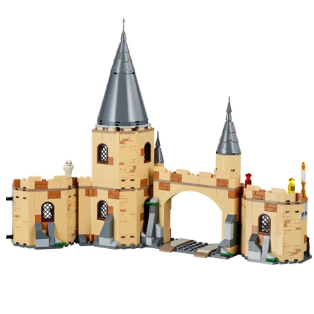 Hogwartser-Whomping Willow Wizzarding World Building Blocks Set, Magic Construction Model, Car Kids Brinquedos, Presente de Natal, 75953