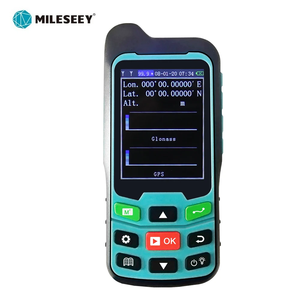 Mileseey GPS/Plough Land Meter MC8066 Handheld GPS Area meter Tester Land Measuring Instrument Plough Navigation Land Area Meter