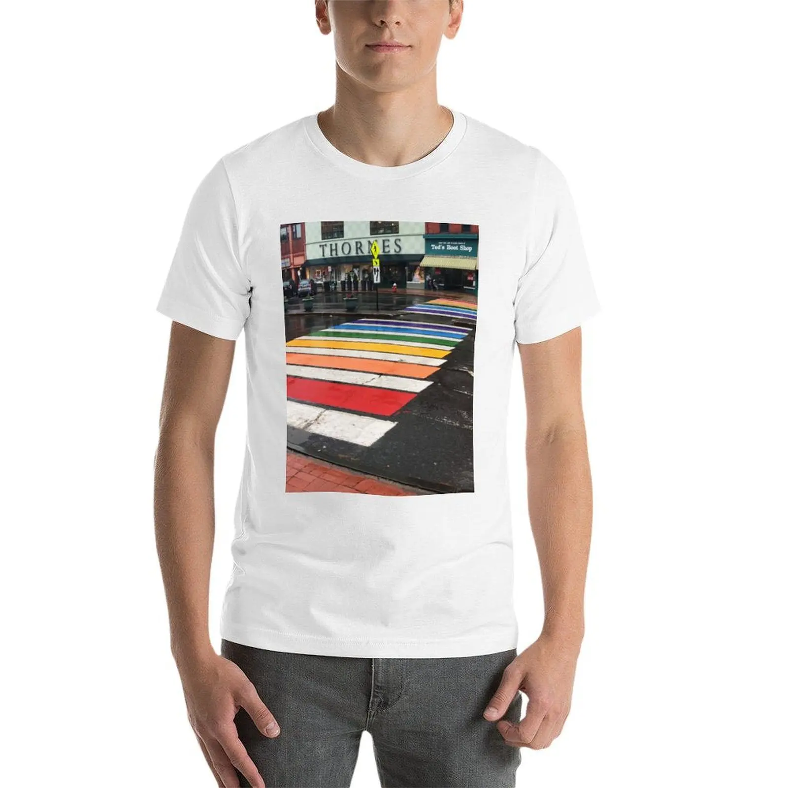 نورثامبتون كروسواك تي شيرت تي شيرت الرجال 100% القطن الفاخرة العلامة التجارية رجل تي شيرت القطن تي شيرت #4