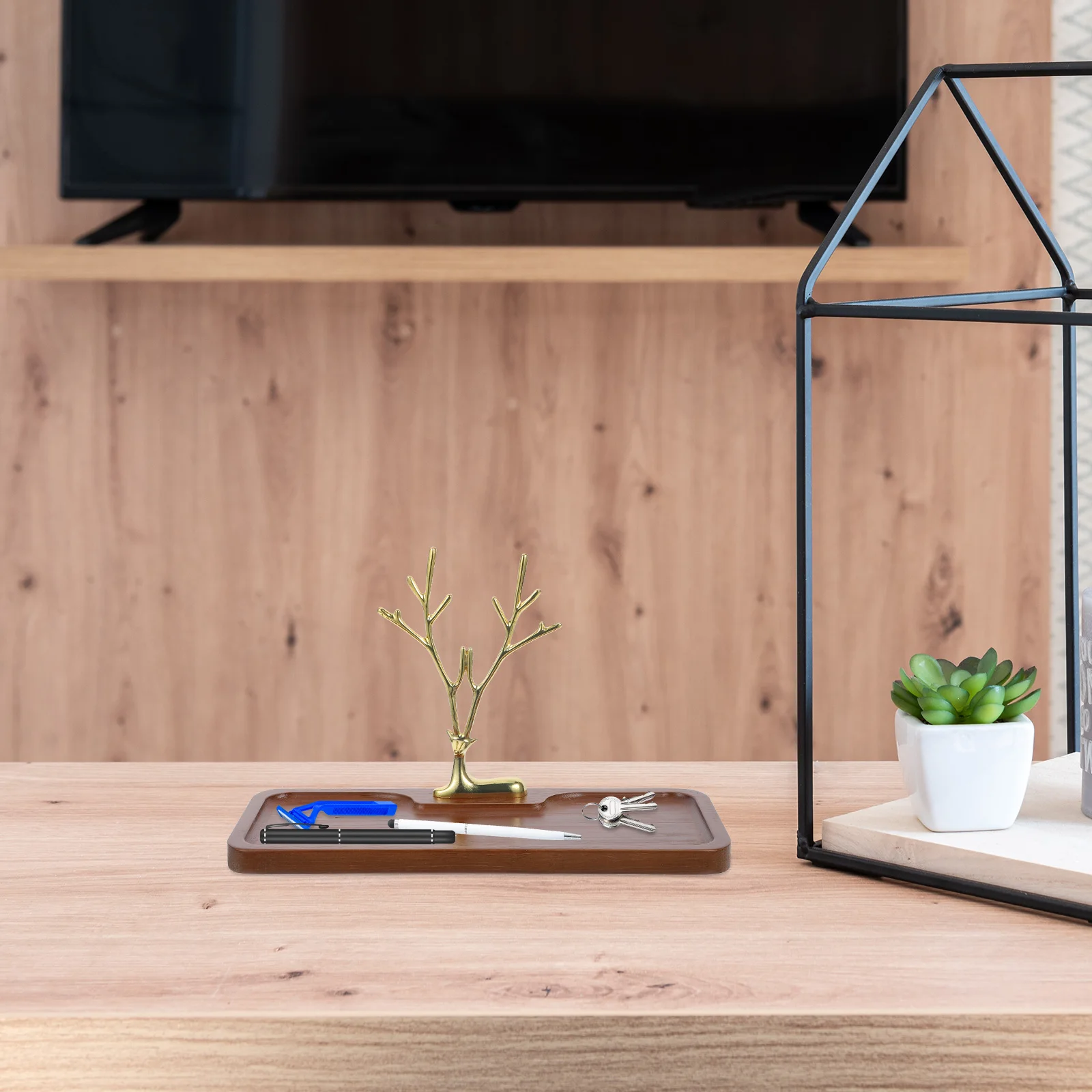 

Deer Storage Tray Jewelry Dish Decorative Countertop Holder Home Decor Ring Holder Wear Resistant Bracelet ganizer Household